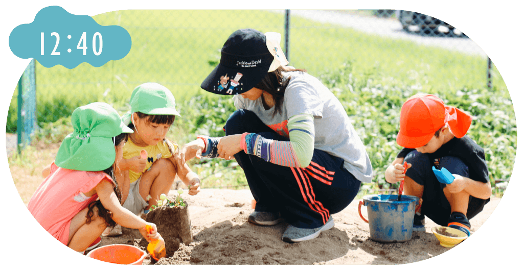 自由に遊ぶ｜園生活での1日の流れ｜泗水幼稚園