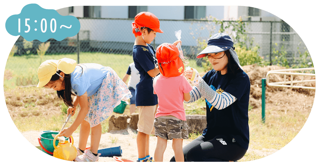 預かり保育｜園生活での1日の流れ｜泗水幼稚園
